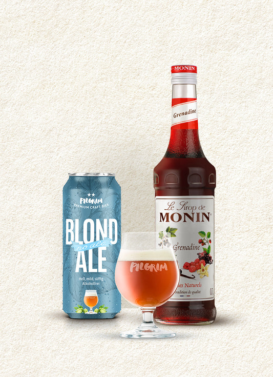 MIX-PACK 11x BLOND ALE NO-ALC und 1 x GRENADINE