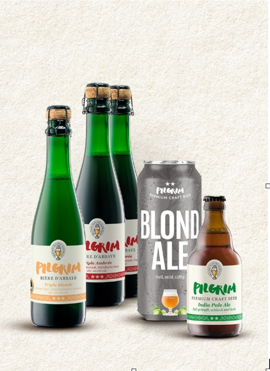 Kleines Pro-Bier-Set mit Dose