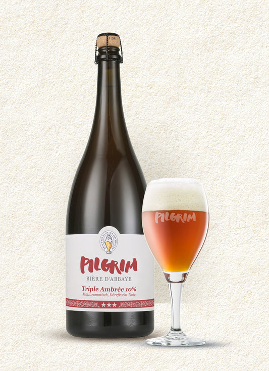 PILGRIM Bière d`Abbaye Triple Ambrée 10%