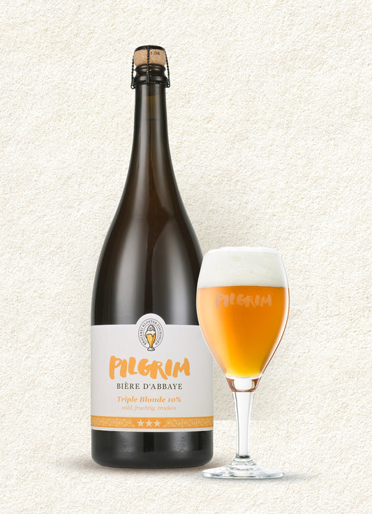 PILGRIM Bière d`Abbaye Triple Blonde 10%