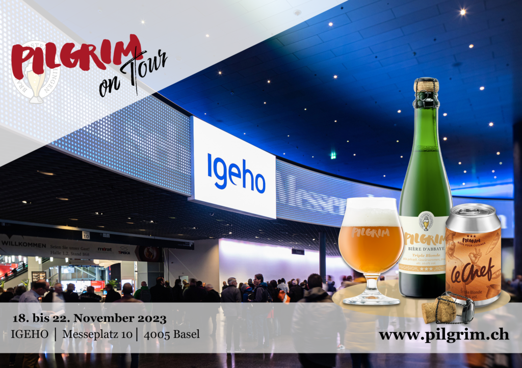 PILGRIM pilgert nach Basel zur B2B Messe IGEHO und präsentiert Euch spezifische Angebote für Euren Betrieb.