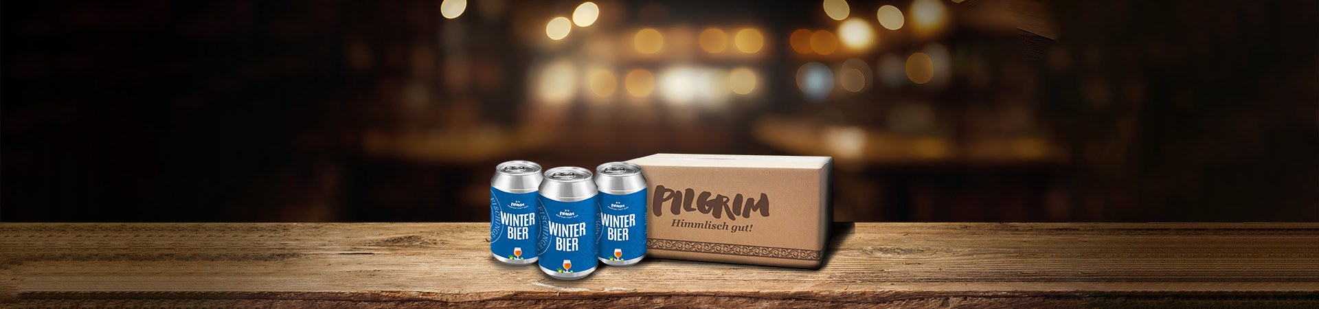 PILGRIM Craftbier Winterbier mit Tonkabohnen und Wintergewürzen als Mood